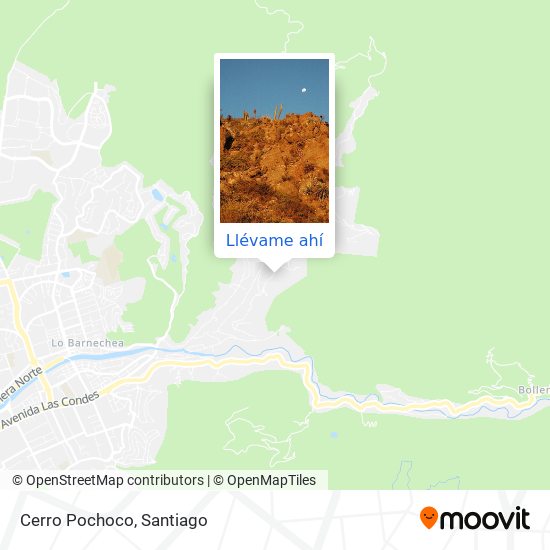 Mapa de Cerro Pochoco