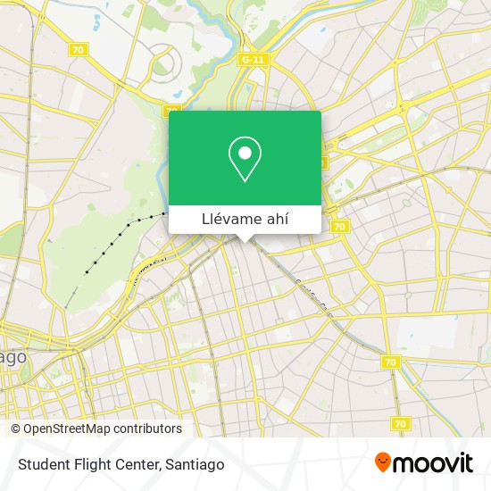 Mapa de Student Flight Center