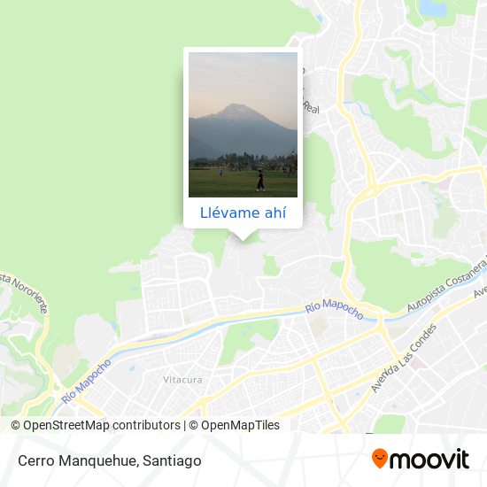 Mapa de Cerro Manquehue