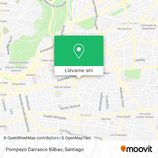 Mapa de Pompeyo Carrasco Bilbao