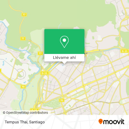 Mapa de Tempus Thai