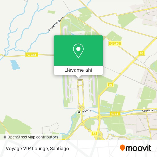 Mapa de Voyage VIP Lounge