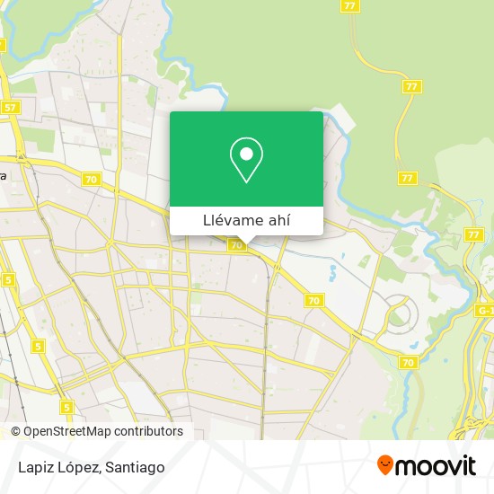 Mapa de Lapiz López