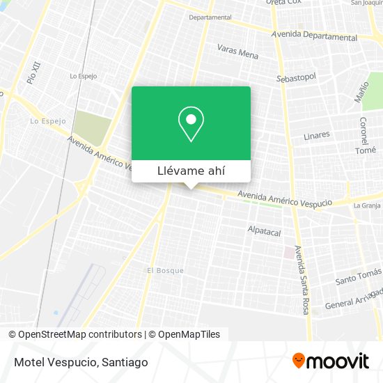 Mapa de Motel Vespucio