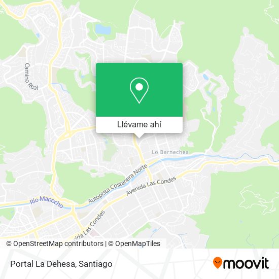 Mapa de Portal La Dehesa