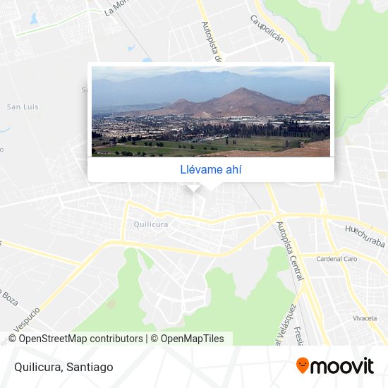¿Cómo llegar a Quilicura en Micro o metro?