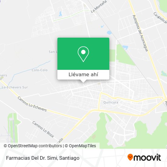 Mapa de Farmacias Del Dr. Simi