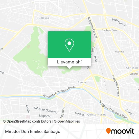 Mapa de Mirador Don Emilio