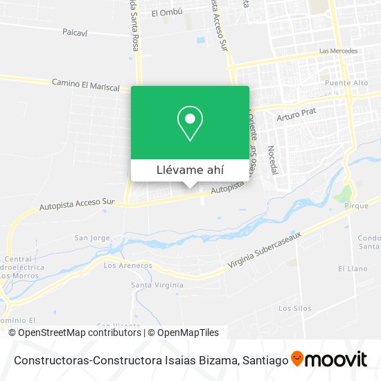 Mapa de Constructoras-Constructora Isaias Bizama