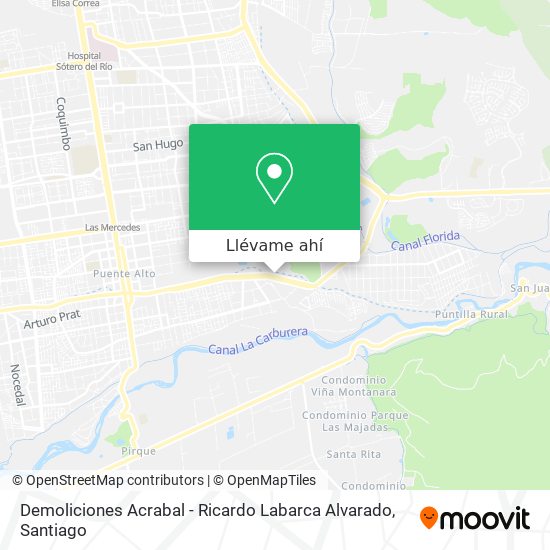 Mapa de Demoliciones Acrabal - Ricardo Labarca Alvarado