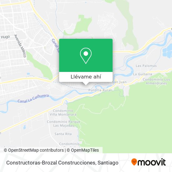 Mapa de Constructoras-Brozal Construcciones