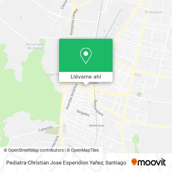 Mapa de Pediatra-Christian Jose Esperidion Yañez