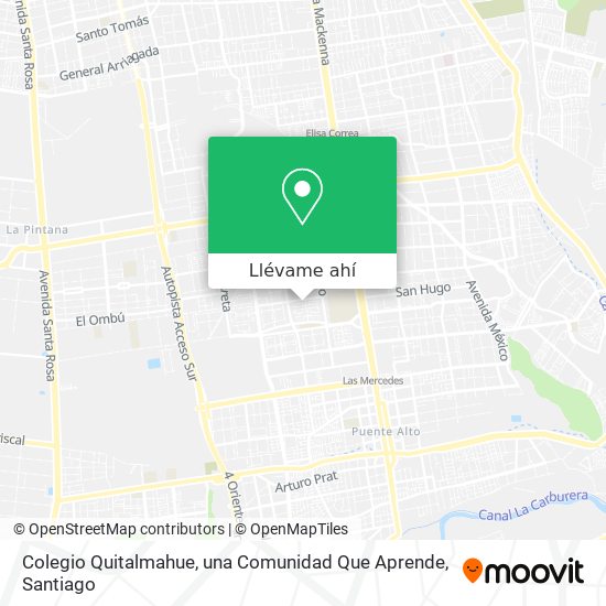 Mapa de Colegio Quitalmahue, una Comunidad Que Aprende