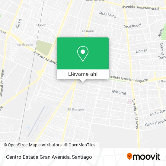 Mapa de Centro Estaca Gran Avenida