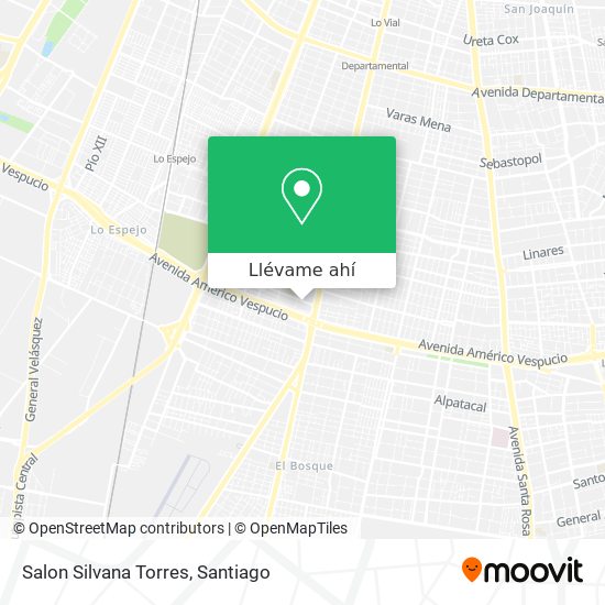 Mapa de Salon Silvana Torres