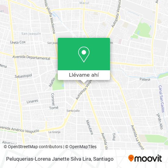 Mapa de Peluquerias-Lorena Janette Silva Lira