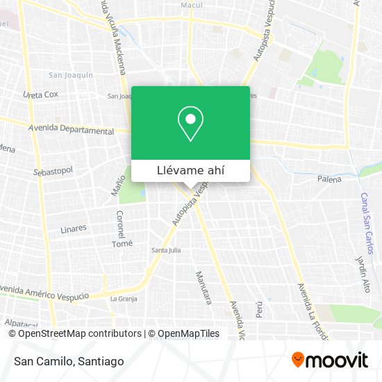 Mapa de San Camilo