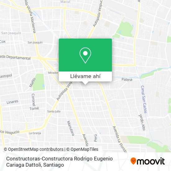 Mapa de Constructoras-Constructora Rodrigo Eugenio Cariaga Dattoli