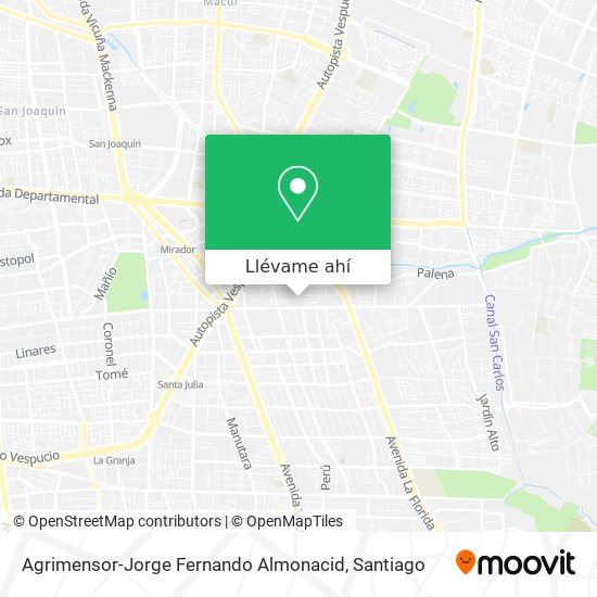 Mapa de Agrimensor-Jorge Fernando Almonacid