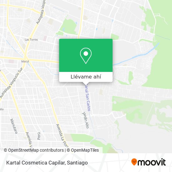 Mapa de Kartal Cosmetica Capilar