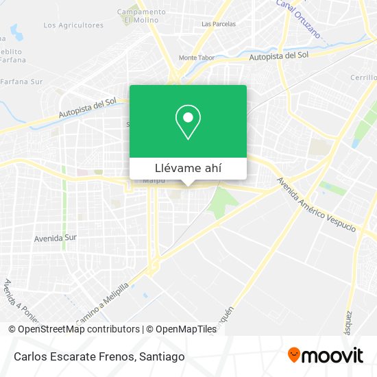 Mapa de Carlos Escarate Frenos