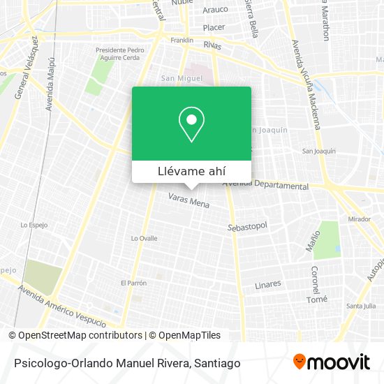 Mapa de Psicologo-Orlando Manuel Rivera