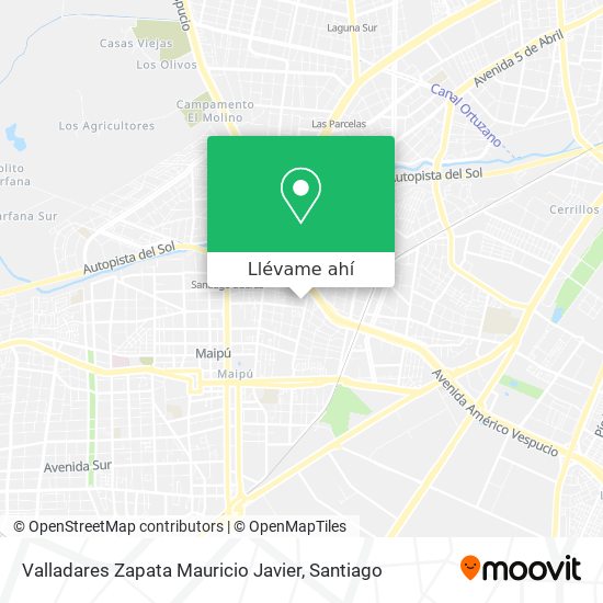 Mapa de Valladares Zapata Mauricio Javier