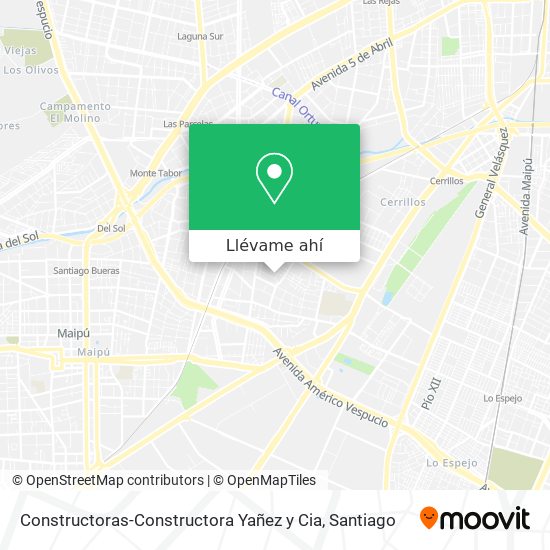 Mapa de Constructoras-Constructora Yañez y Cia