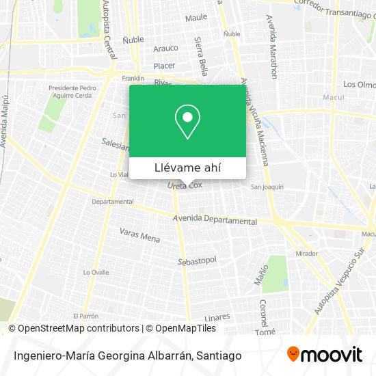 Mapa de Ingeniero-María Georgina Albarrán