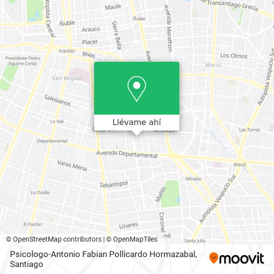 Mapa de Psicologo-Antonio Fabian Pollicardo Hormazabal
