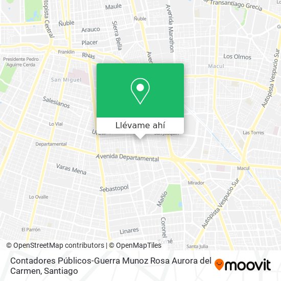 Mapa de Contadores Públicos-Guerra Munoz Rosa Aurora del Carmen