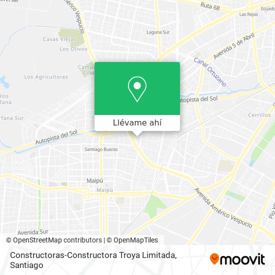 Mapa de Constructoras-Constructora Troya Limitada