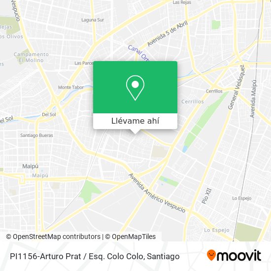 Mapa de PI1156-Arturo Prat / Esq. Colo Colo