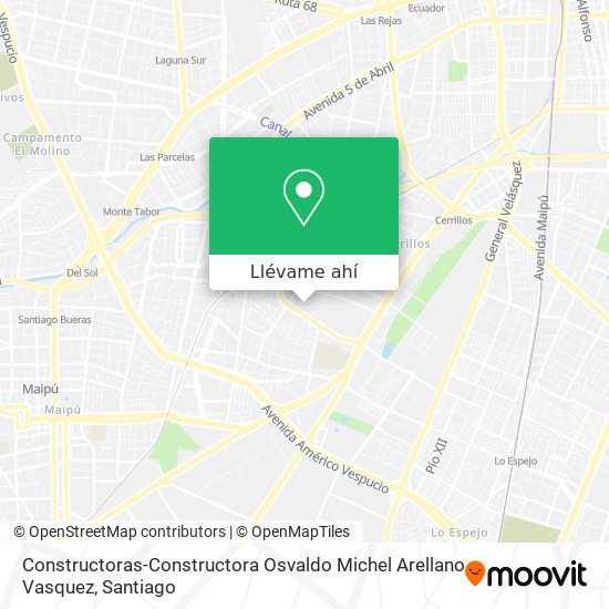 Mapa de Constructoras-Constructora Osvaldo Michel Arellano Vasquez