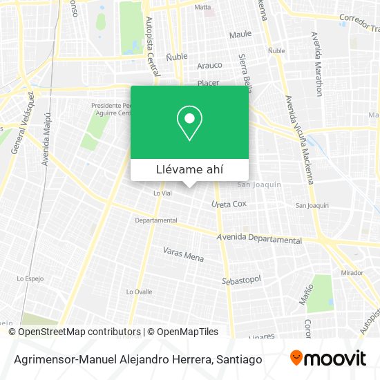Mapa de Agrimensor-Manuel Alejandro Herrera