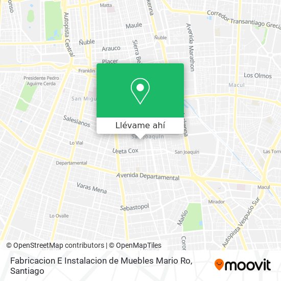 Mapa de Fabricacion E Instalacion de Muebles Mario Ro