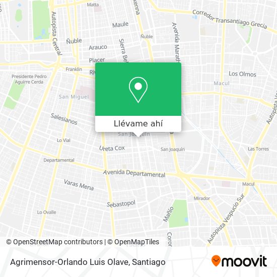 Mapa de Agrimensor-Orlando Luis Olave