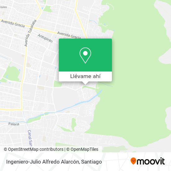 Mapa de Ingeniero-Julio Alfredo Alarcón