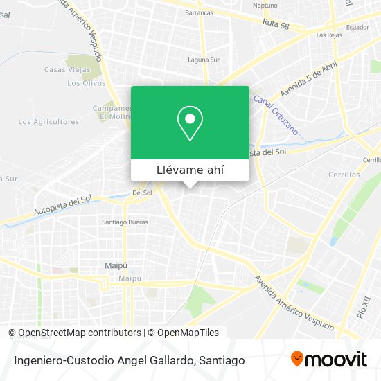 Mapa de Ingeniero-Custodio Angel Gallardo