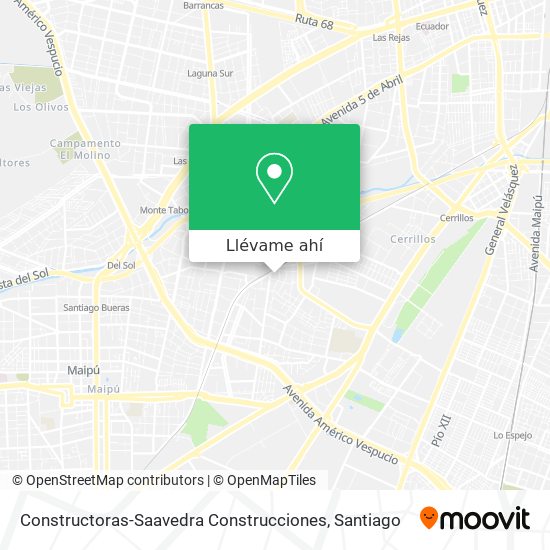Mapa de Constructoras-Saavedra Construcciones