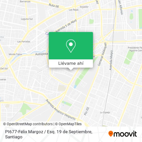 Mapa de PI677-Félix Margoz / Esq. 19 de Septiembre
