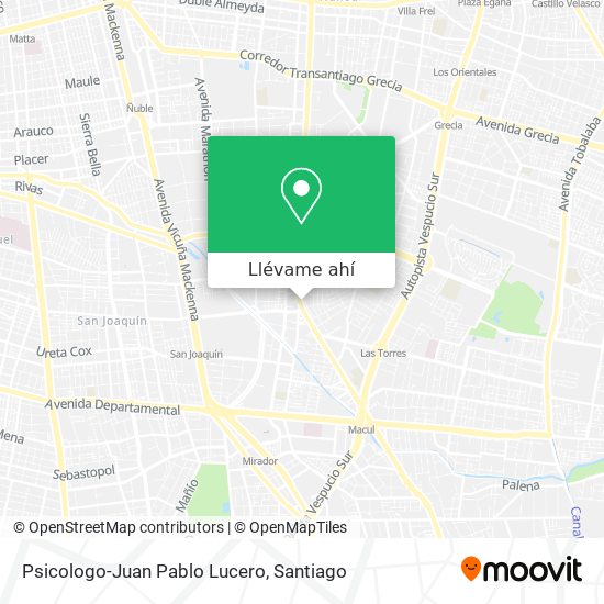 Mapa de Psicologo-Juan Pablo Lucero