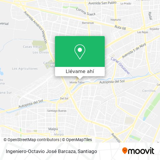 Mapa de Ingeniero-Octavio José Barcaza