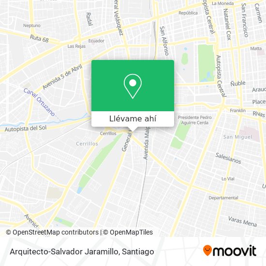 Mapa de Arquitecto-Salvador Jaramillo