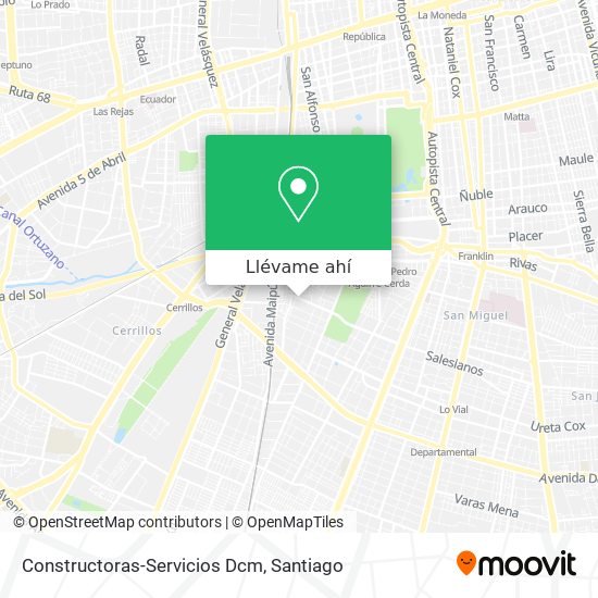 Mapa de Constructoras-Servicios Dcm