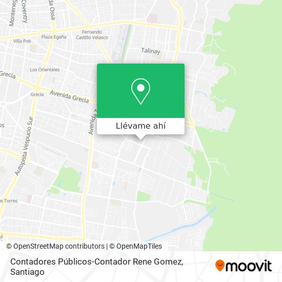 Mapa de Contadores Públicos-Contador Rene Gomez