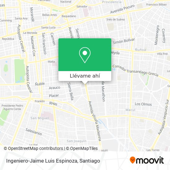 Mapa de Ingeniero-Jaime Luis Espinoza