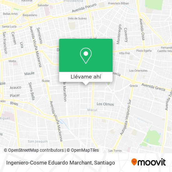 Mapa de Ingeniero-Cosme Eduardo Marchant