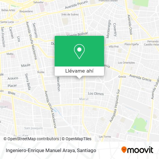 Mapa de Ingeniero-Enrique Manuel Araya