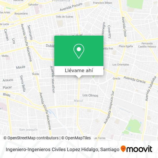 Mapa de Ingeniero-Ingenieros Civiles Lopez Hidalgo